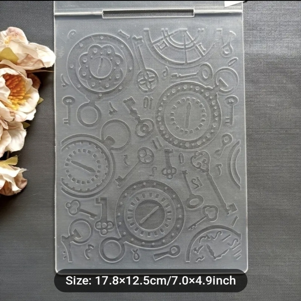 FREE WITH PURCHASE-Key Embossed Folder-Plastic-Card Making Embossing Machine